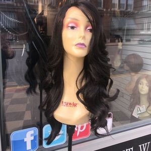 Wig Deep Wave swisslace lacefront Long Wig 2021